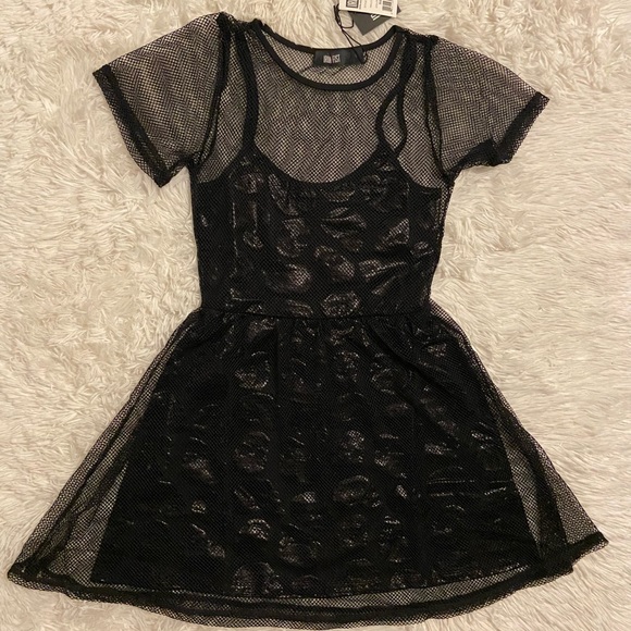Iron Fist Skullz Club Mesh Dress - Picture 7 of 14